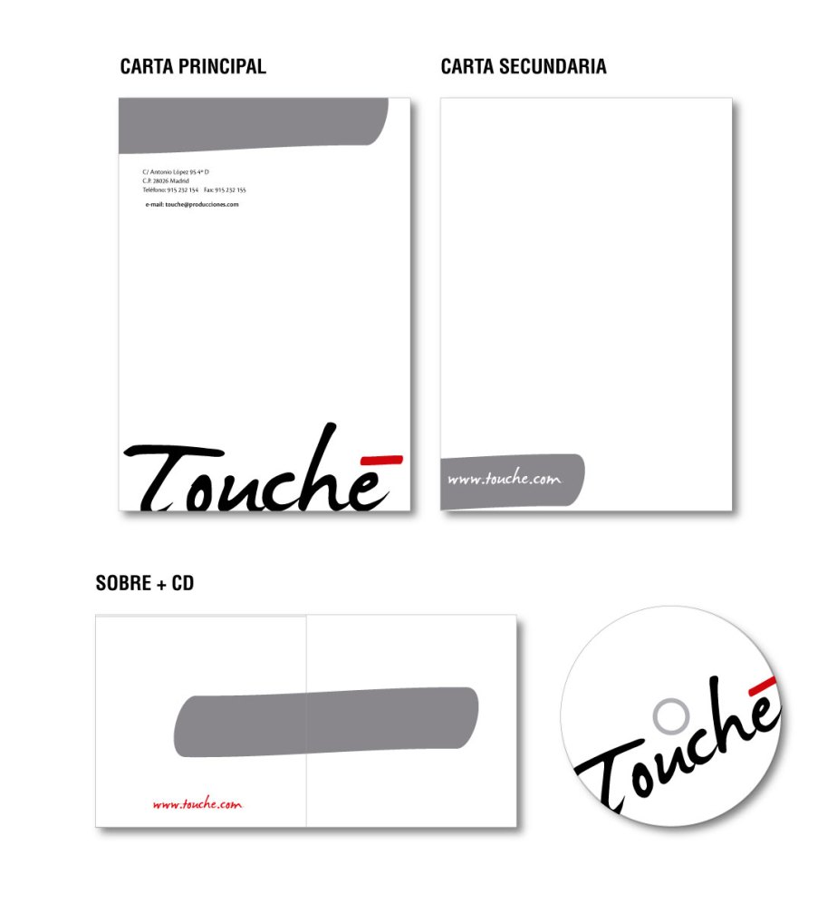 hojas principales touche